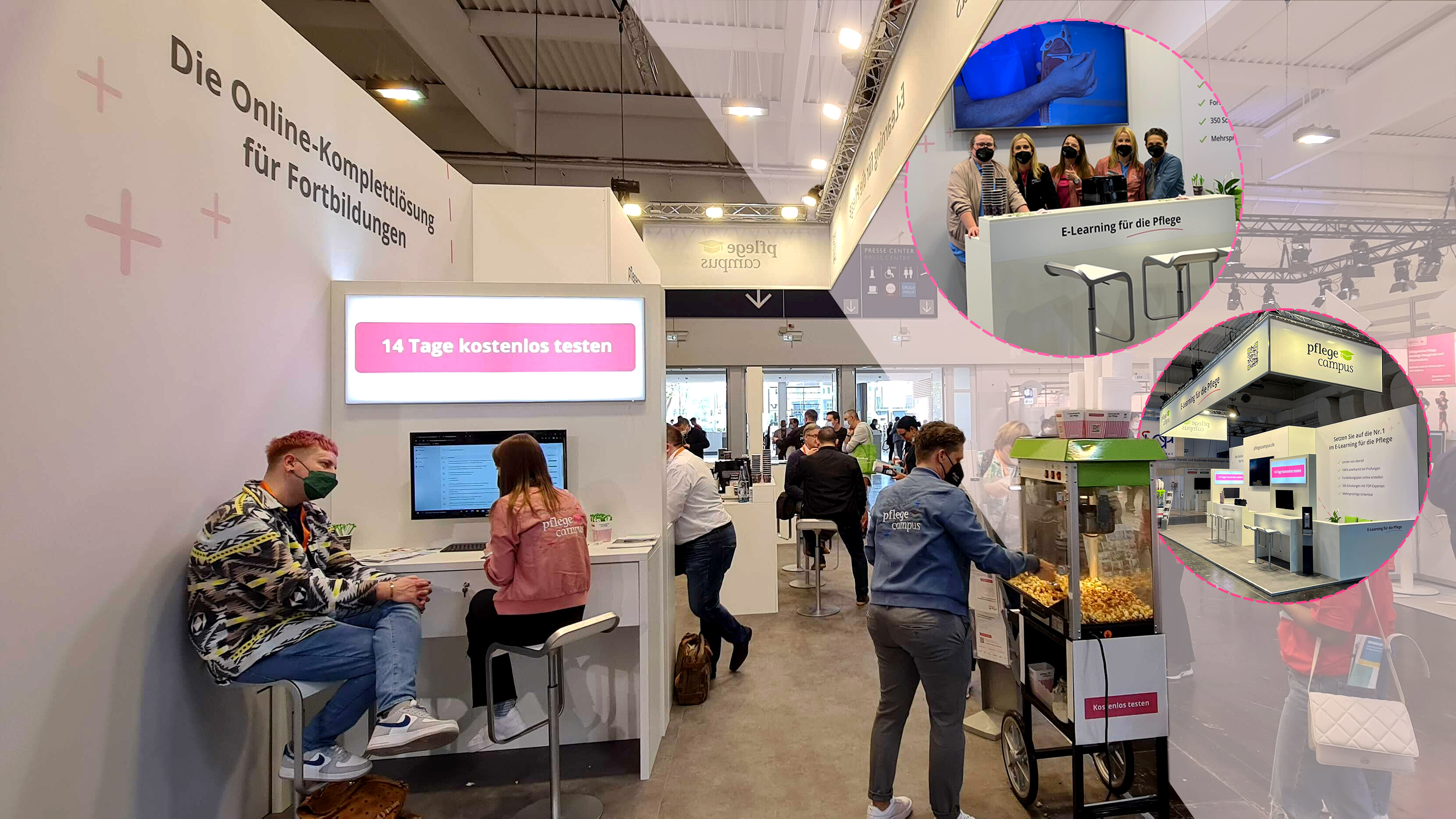 Endlich wieder Altenpflege-Messe und wir waren live dabei!