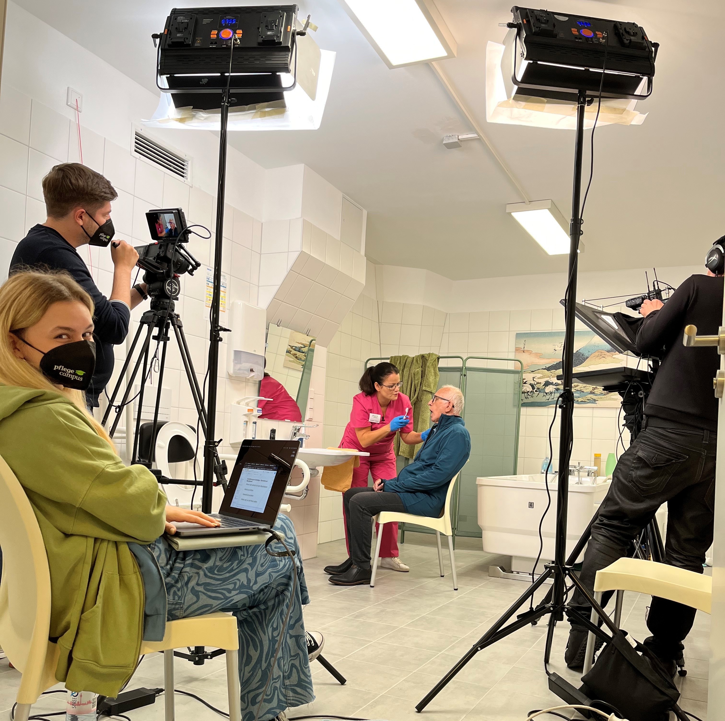 19 Kurse in 3 Tagen! Pflegecampus zu Besuch bei Curata