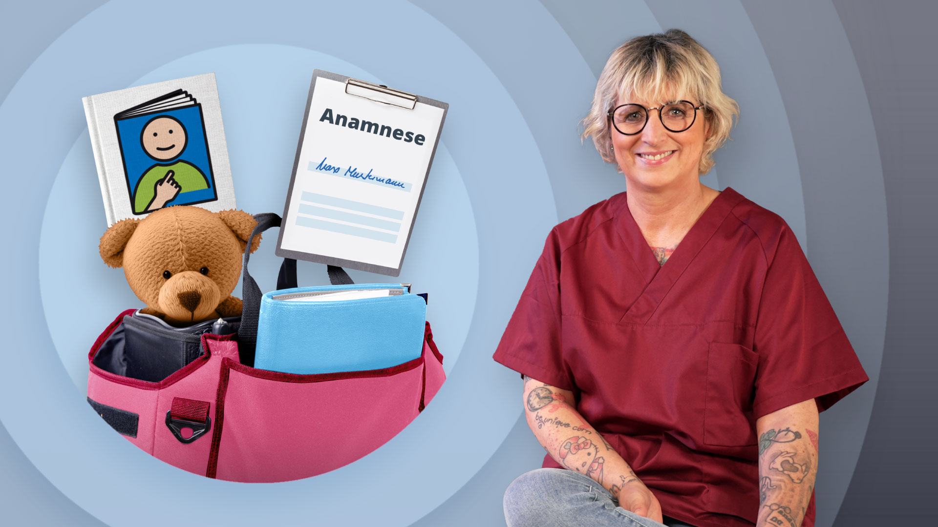 Vorschaubild zum Kurs: Vorbereitung eines Klinikaufenthaltes für Menschen mit Behinderung