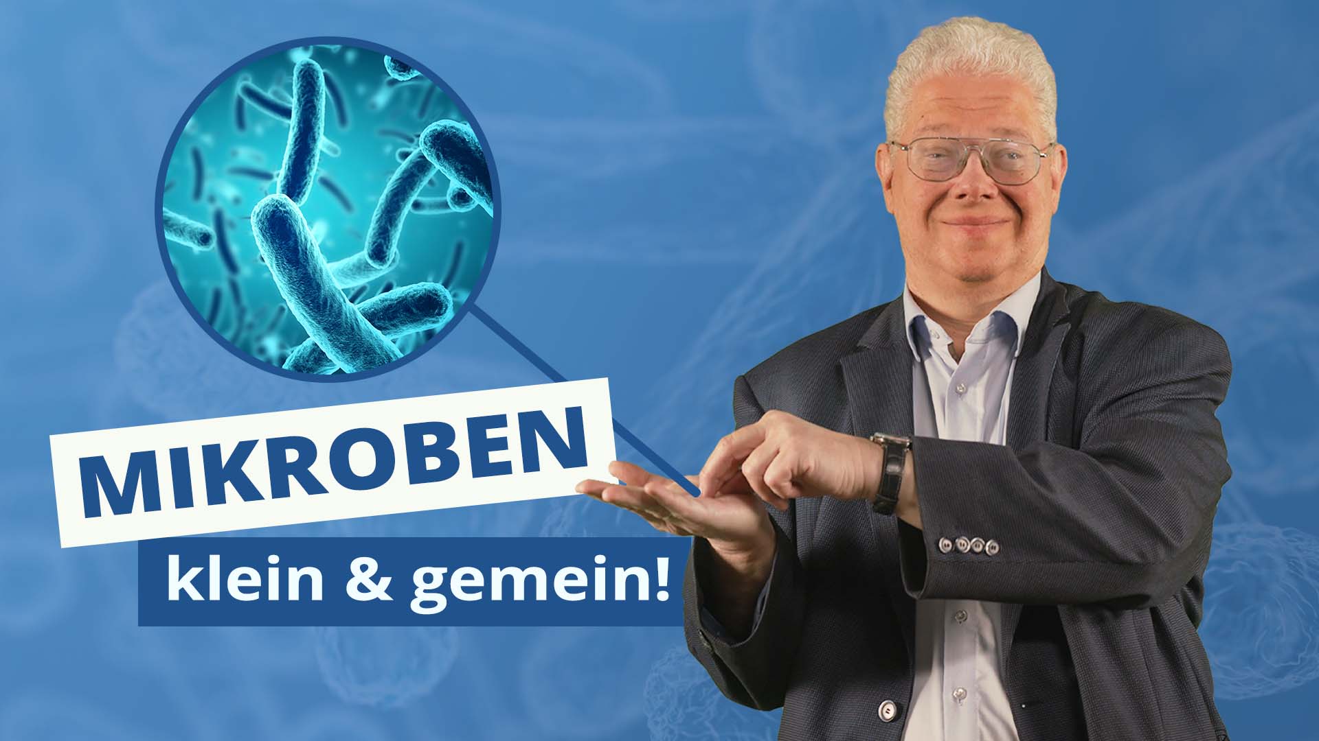 Vorschaubild zum Kurs: Mikroben: klein und gemein, aber nicht nur! - Die Welt der Mikroorganismen