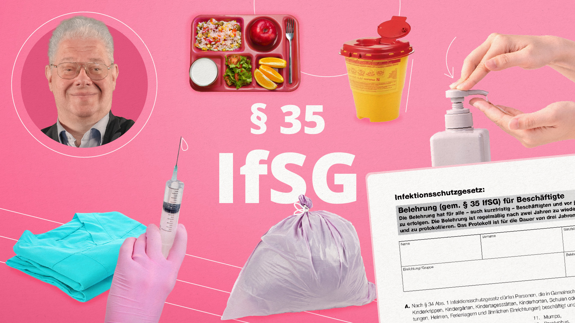 Vorschaubild zum Kurs: Hygiene in Einrichtungen der Eingliederungshilfe für pädagogisches und Betreuungspersonal (§ 35 IfSG) 