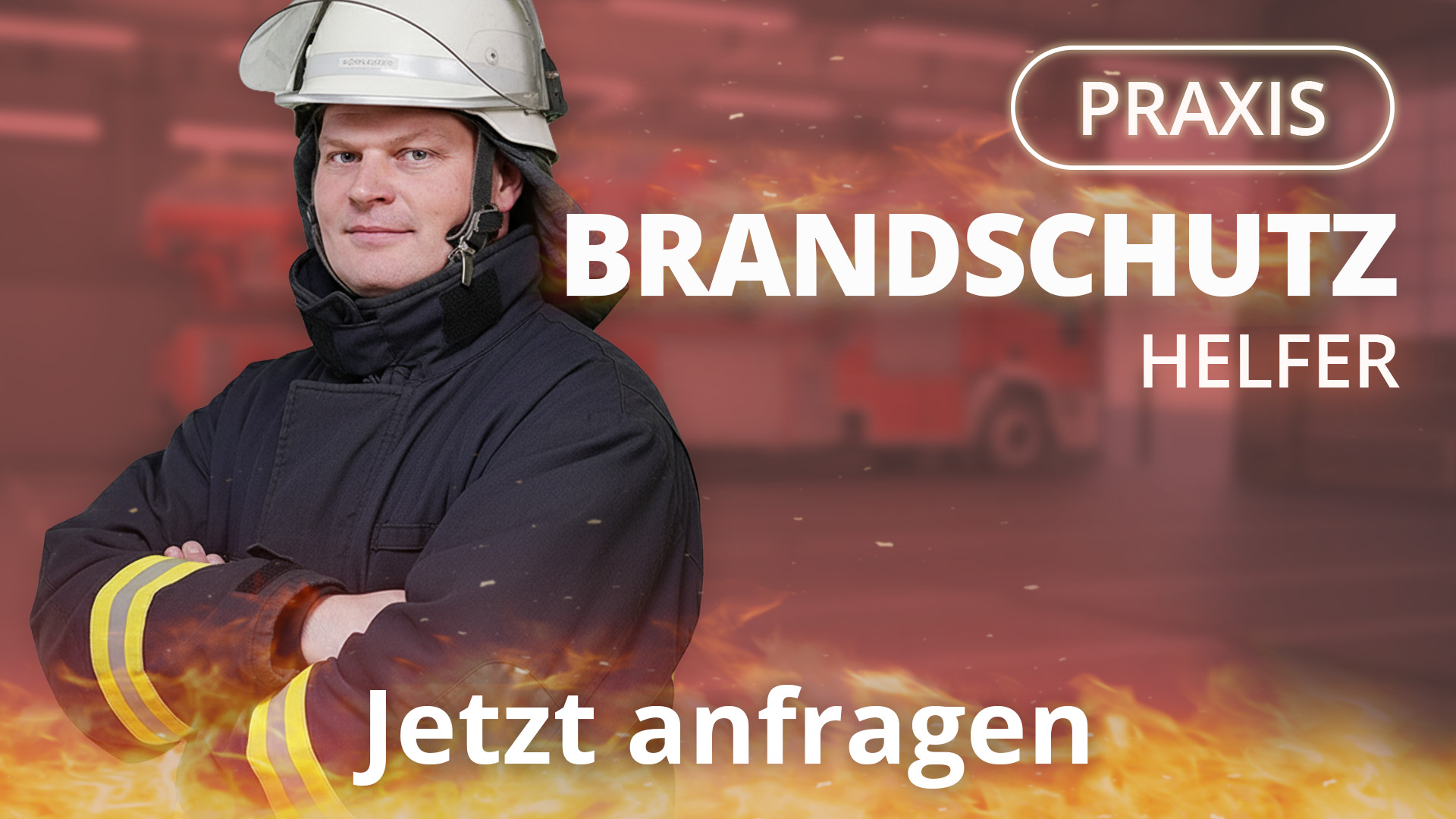 Vorschaubild zum Kurs: Jetzt anfragen: Praxis für Brandschutzhelfer 