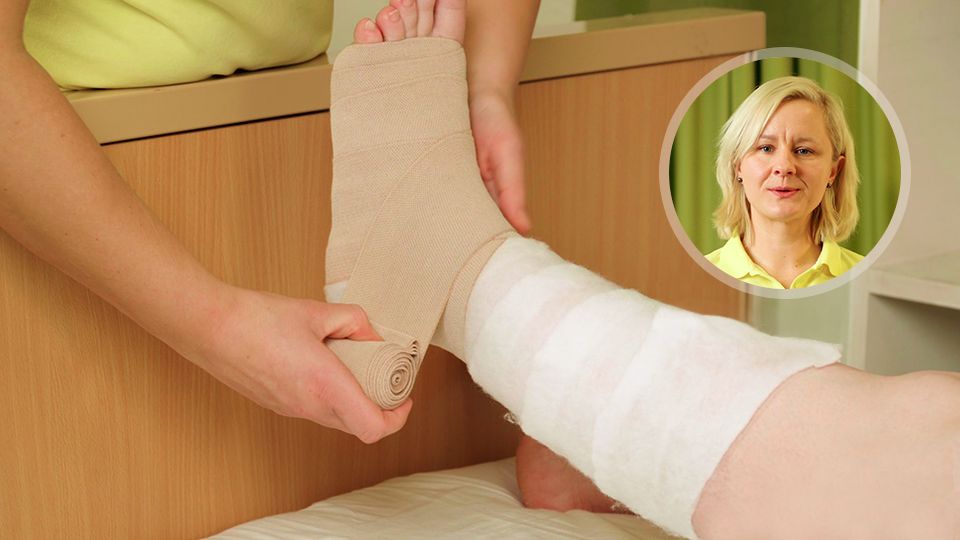 Vorschaubild zum Kurs: Kompressionsverband nach Sigg anlegen