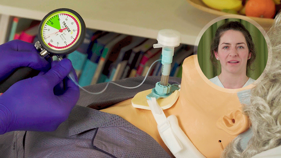 Vorschaubild zum Kurs: Tracheostomapflege - Der Kompressenwechsel
